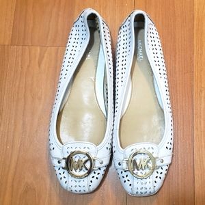 Michael Kors flats white